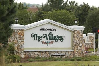 Sign that says Welcome to the Villages